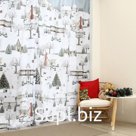 Комплект штор "Этель" Winter countryside 145*260 см-2 шт, 100% п/э, 140 г/м2