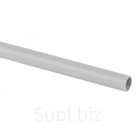 Труба ПВХ гладкая жесткая ЭРА TRUB-50-PVC 3х метровая серая d 50 мм, 27 м