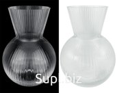 Flower vase "Thin stripe" Size 13x18 cm