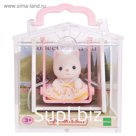 Игровой набор «Младенец в пластиковом сундучке. Кошка на качелях»