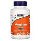 БАД «Now Foods» L-Arginine, 500 mg, 100 капсул