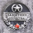 Магнит закатной «Защитник Отечества»