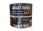 Серая  грунт-эмаль 3в1 по ржавчине 20кг MAXI TOOL (1шт/11шт)