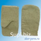 Рукавицы брезентовые с двойным наладонником