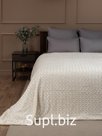 Плед Buenas Noches Мягкий мех Барашек 160х220 см Молочный