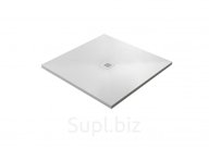 Встраиваемый литой поддон ACQUABELLA PLATO_BASE_NINETY_SLATE_CUAD_NEGRO_90x90