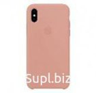 Чехол накладка Silicone Case для iPhone Xr, силикон, с логотипом, AAA, цвет: фуксия (Firefly Rose)