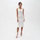 Платье женское MINAKU: Silk Pleasure цвет белый, р-р 42