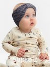 Повязка вязаная для девочки «Крошка Я», 17 см, серая