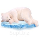 Игрушка мягкая Hansa Creation «Медведь белый», 130 см