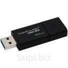 Память Kingston "DT100G3"  64GB, USB 3.0 Flash Drive, черный