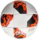 Мяч футбольный Telstar - красный, PU3.0мм, 420 гр, термо сшивка