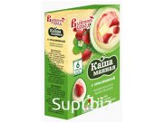 Каша манная м\п "Вышний город" с земляникой, 210 гр (35 гр. по 6 шт)