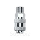 Переходник KRAFTOOL, профессиональный, 3/8"M - рапид муфта