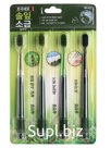 MDN Зубная щетка Median Natural Toothbrush набор 4шт