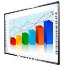 Интерактивная доска 80quot; ScreenMedia инфракрасная 4:3, 32768 х 32768, рабочая область 1670x1175 мм, multi-touch 10 точек (SM-8283)