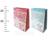 Baby gift bag 23x18x10cm