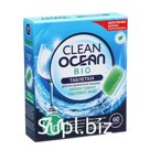 Эко-таблетки для ПММ Clean Ocean Bio "7 в 1" в водорастворимой пленке 1080 г, 60 шт