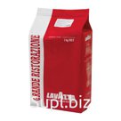 Кофе в зернах LAVAZZA «Grande Ristorazione Rossa», 1000 г, вакуумная упаковка, 3104