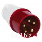 Вилка силовая 025 3P+PE+N IP44 32А, 380В~ 32А, 380В~