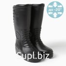 Сапоги мужские утепленные, размер 42/43, цвет чёрный