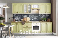 Кухонный гарнитур 3 «Бергамо» с карнизом (ширина 282 см)