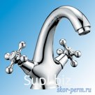 Смеситель KONNER ELC2010 для раковины кер. шпилька