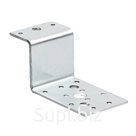Пластина перфорированная Z-образная 30х50х55х80х3,0мм оцинкованная "Suki"