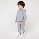 Спортивный костюм для мальчика, цвет серый, рост 110 см