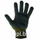 Перчатки х/б Олива с нанесением Точка 5 нитей, 66-68 г