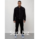 Спортивный костюм мужской, размер 54, цвет чёрный