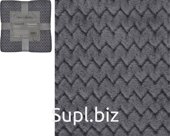 Decorative bedspread Zigzag flannel 200x220cm, density 250g/m2