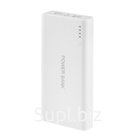 Внешний аккумулятор LuazON PB-10, 10200 мАч, 2 USB, 1 A, индикатор зарядки и фонарик, МИКС
