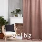 Штора портьерная Этель "Классика" цв.коричневый, 250*265 см, 100% п/э