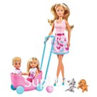 Куклы «Штеффи», «Еви», «Тимми», набор «Весёлая прогулка»