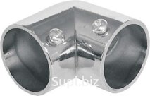 ZY302L Крепление трубы D25 хром