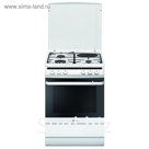 Плита Hansa FCMW64040, комбинированная, 4 конфорки, 65 л, белая