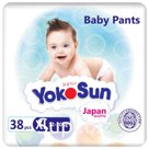 Подгузники-трусики YokoSun XL 12-20кг 38шт Артикул: 6566