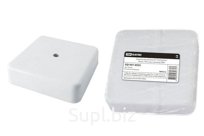 Коробка распаячная КР 75х75х20 ОП белая IP40 TDM