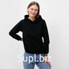 Толстовка женская, цвет чёрный, размер 48