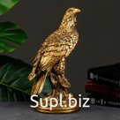 Копилка "Сокол на подставке" бронза, 20х15х32см