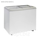 Морозильный ларь "Бирюса" 260VZ, 240 л, 3 корзины, прямая стеклянная крышка, замок, белый