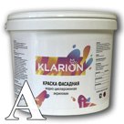 Краска водно-дисперсионная акриловая фасадная KLARION "CLASSIK" база "А".