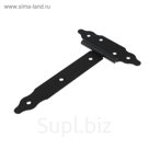 Петля-стрела фигурная ПС - 300, черный