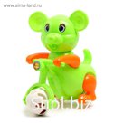 Заводная игрушка «Зверёк на велосипеде», МИКС