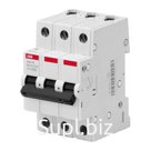 Выключатель автоматический ABB, 3P, 20A, C, 4,5кА, BMS413C20