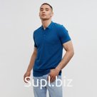 Футболка (поло) мужская MINAKU REGULAR FIT: цвет синий, р-р 54