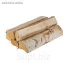 Дрова березовые колотые 40 см в сетке