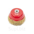 Щетка Для Ушм Чашка 100 Мм, Посадка M14, Латуниров ARNEZI арт. R8045100