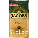 Кофе в зернах Jacobs "Crema", вакуумный пакет, 1кг